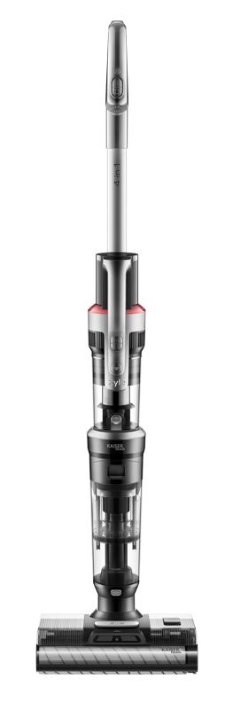 Įkraunamas plaunantis dulkių siurblys Zyle Cordless Kaiser, ZYWETCLEANDUAL