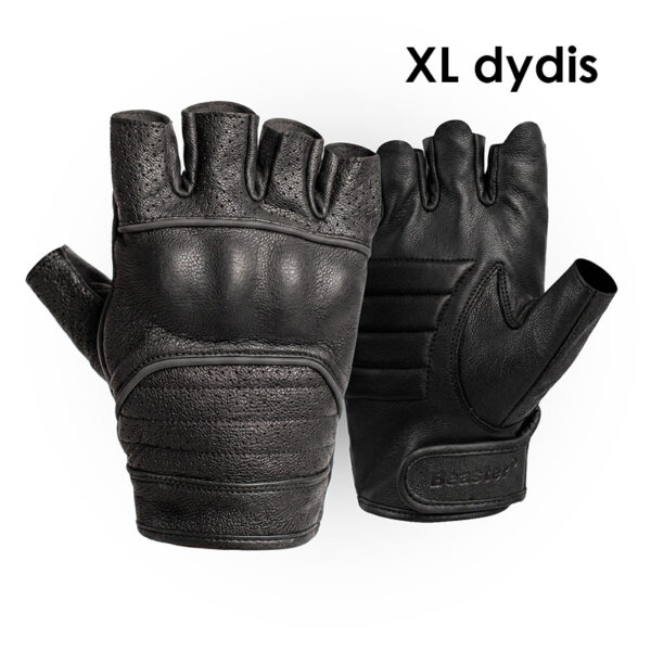 Odinės motociklininko pirštinės, BS1801XL