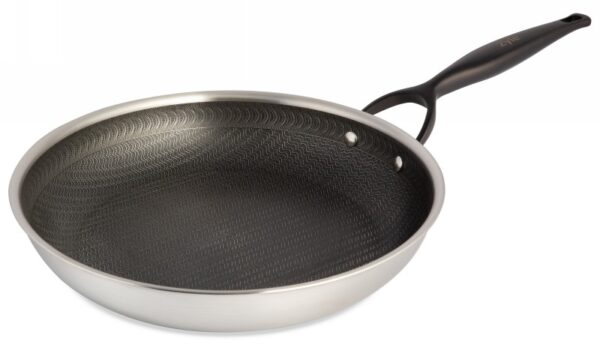 Indukcinė nerūdijančio plieno keptuvė Zyle ZY1028FP,Ø28 cm