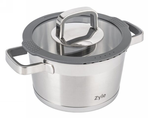 Indukcinis puodas su dangčiu Zyle ZY12718CS