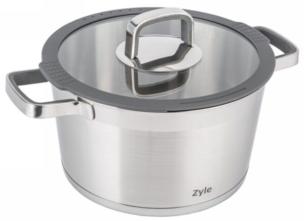 Indukcinis puodas su dangčiu Zyle ZY12724CS