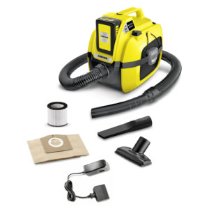 Akumuliatorinis drėgno sauso valymo siurblys WD 1 Compact Battery Set